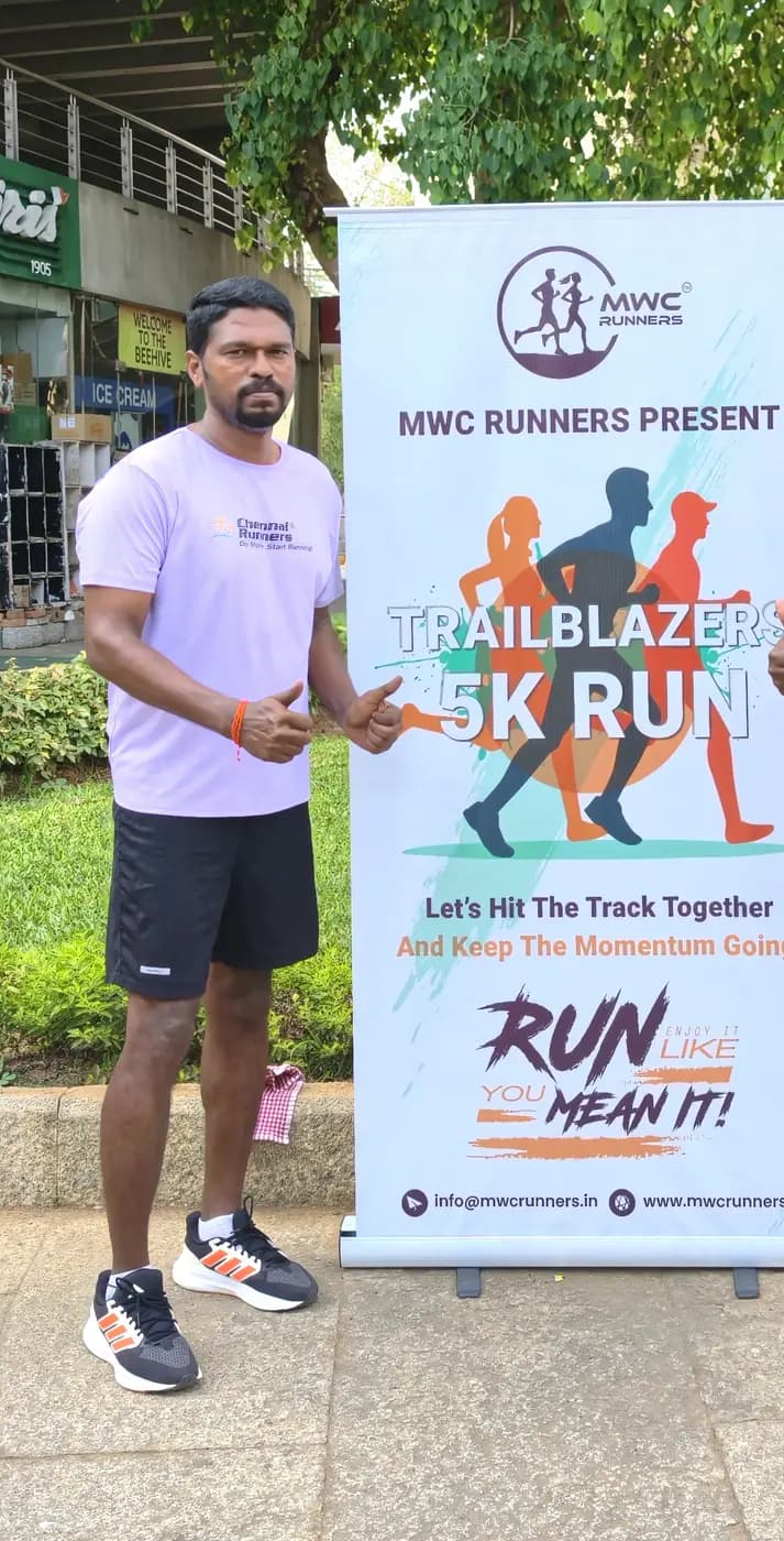 From Ananth Sornalingam's running journey