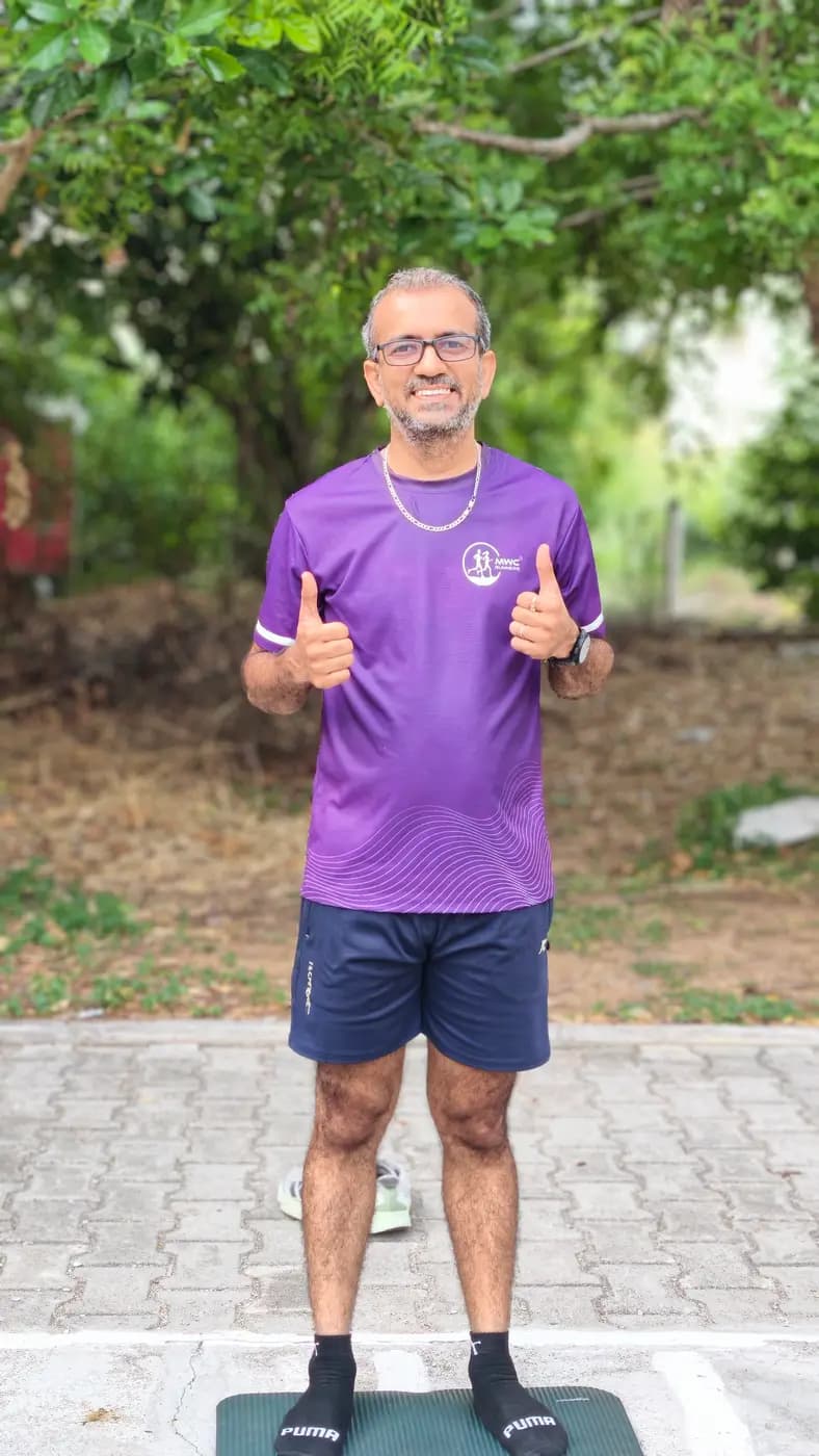 From Ashok S's running journey