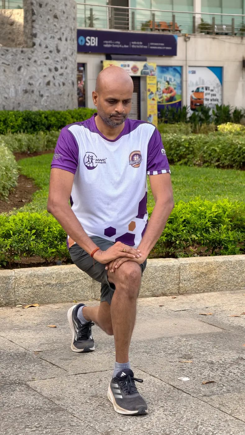 From Dinesh Angappan's running journey