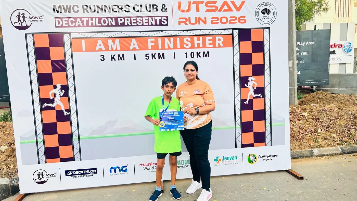 From Prasanna's running journey