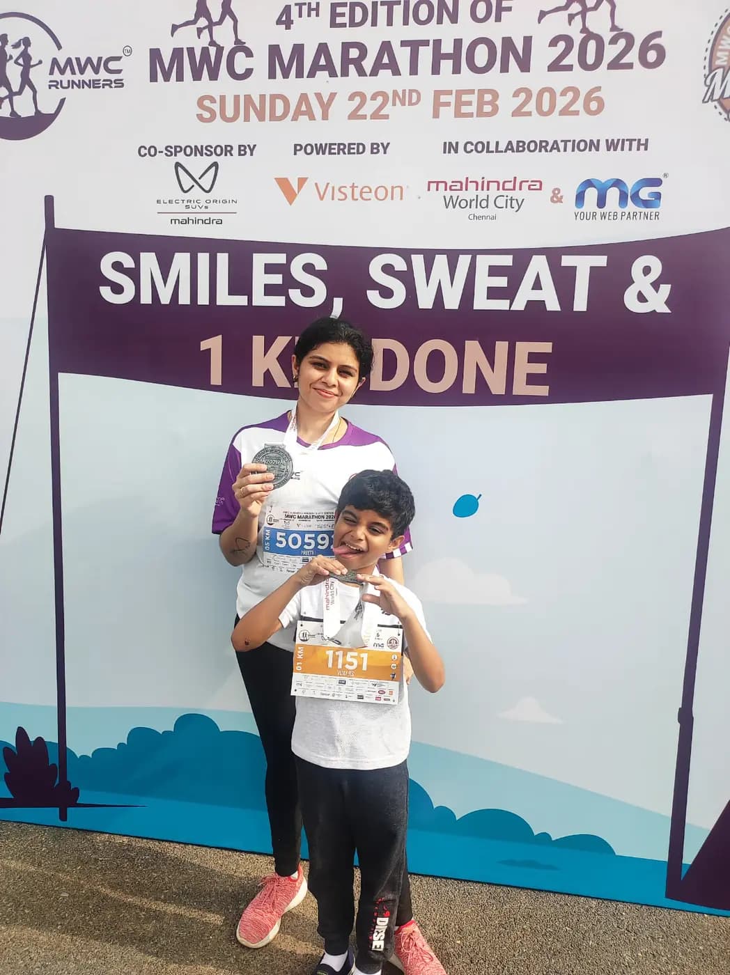From Preethi's running journey