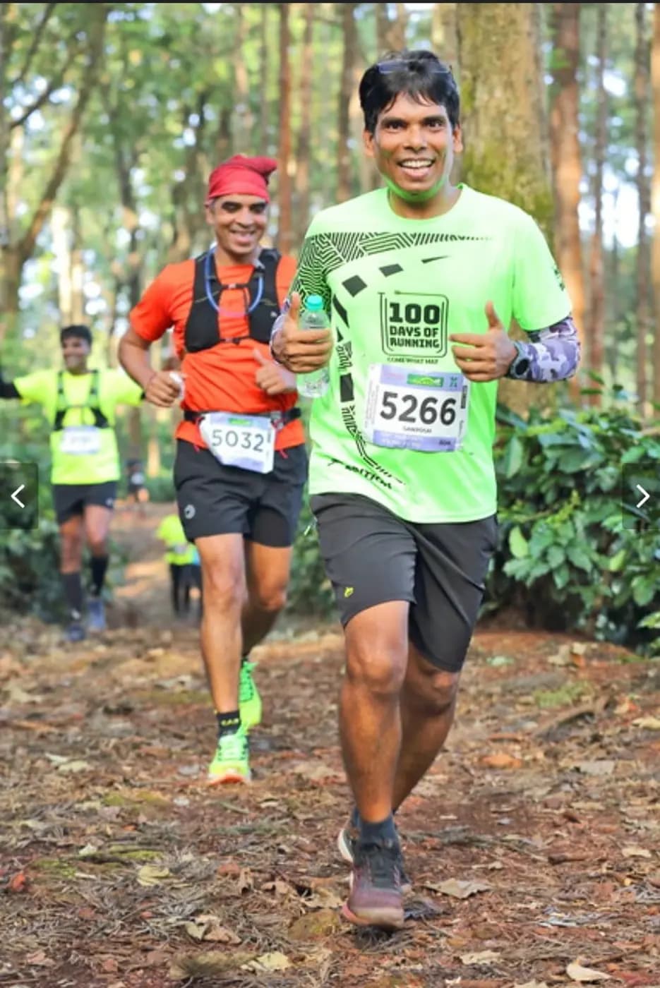 From Santosh Verma's running journey