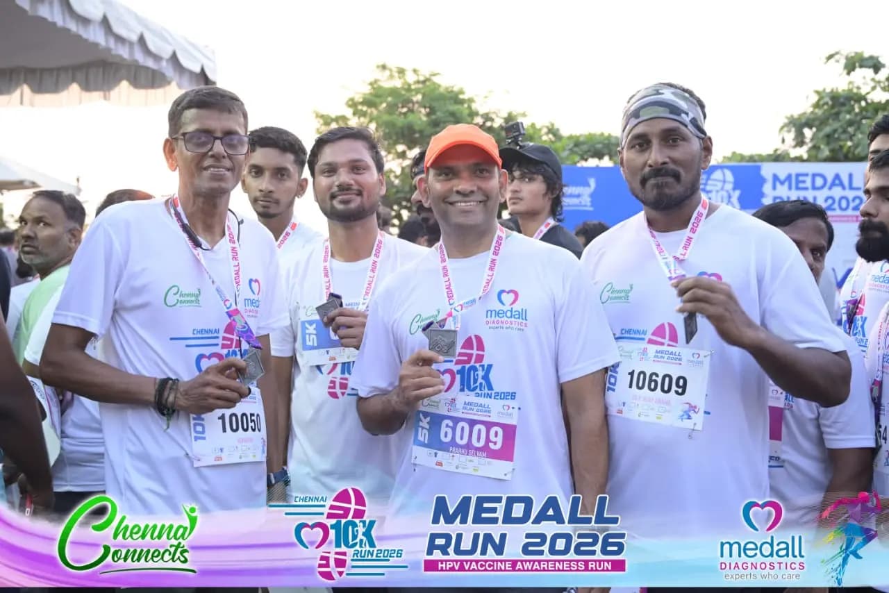 From Dr. R. Vijay Anand's running journey