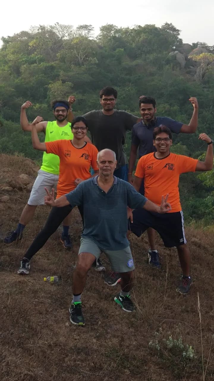 Four runners, one habit