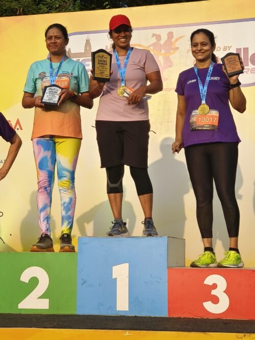 2nd place in NEB sports 10km run 