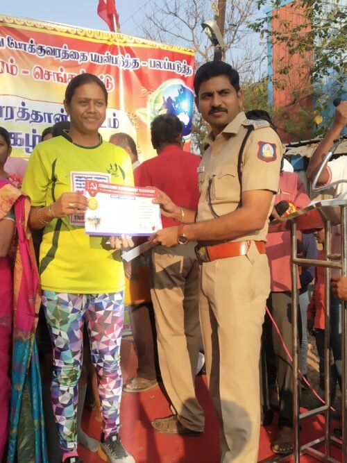 Winner - Chengalpattu Mini Marathon