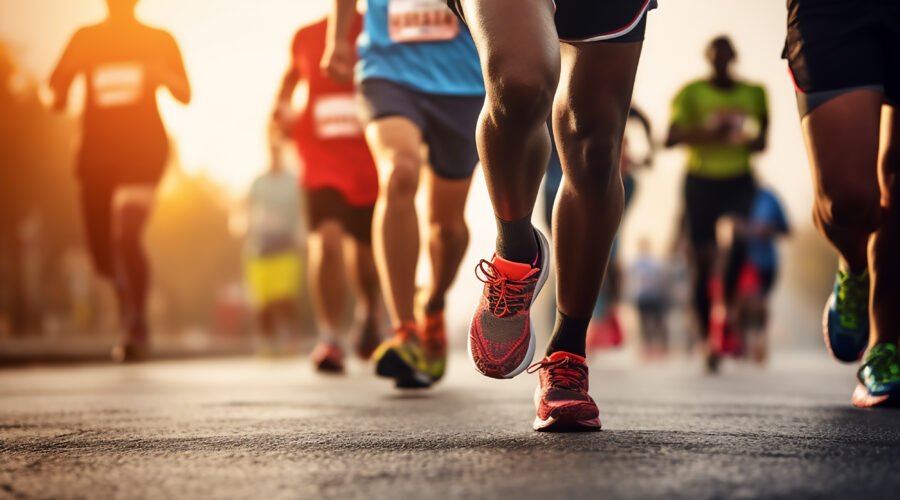 marathon-runners-racing-road-fitness-competition