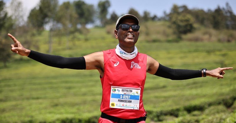 Ponniselvan: A Pacemaker and Podium Finisher with a Passion for Ultra Distances